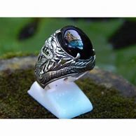 Cincin Perak Ukir Naga