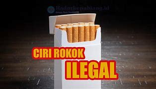 Rokok Tolak Miskin Legal Atau Ilegal